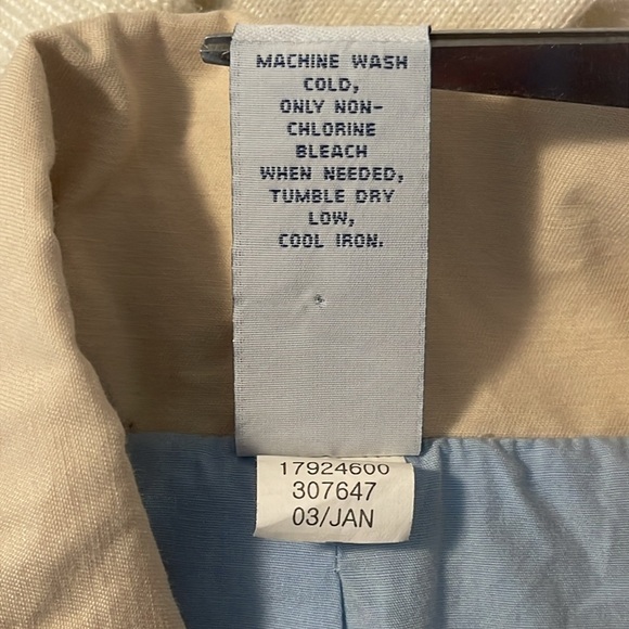 Gap Factory Store Lined Khaki Jacket Size Small (5-6) - Picture 4 of 4